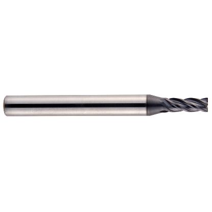 Picture of YG-1 EMB43080 DIA 8MM SH 0.3150 LOC 0.4724 OAL 2.2835 End Mill Standard Flute Variable Helix Carbide TiAlN Single End Corner Radius 0.0197 0.50MM V7 Mill