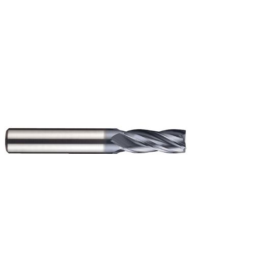 Picture of YG-1 SEME36060 DIA 6MM SH 0.2362 LOC 0.5906 OAL 2.3622 End Mill Standard Flute Variable Helix Carbide TiAlN Single End Square Sharp 4G Mill