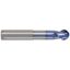 Picture of YG-1 EG910100 DIA 10MM SH 0.3937 LOC 0.3346 OAL 2.9528 End Mill Standard Flute High Helix Carbide TiCN Single End Ball Nose Alu-Power End Mill