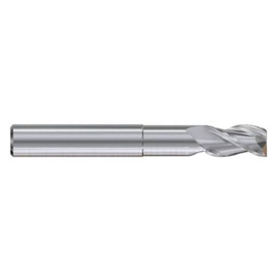 Picture of YG-1 E5G96903 DIA 1/2 SH 0.50 LOC 0.6250 OAL 4.00 End Mill Standard Flute Standard Helix Carbide Uncoated Single End Square Sharp Alu-Power HPC