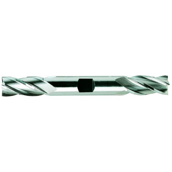 Picture of YG-1 E9986064TF DIA 1 SH 1.00 LOC 1.8750 OAL 6.3750 End Mill Standard Flute Standard Helix Powder Metal TiAlN Double End Square Sharp Tank-Power End Mill