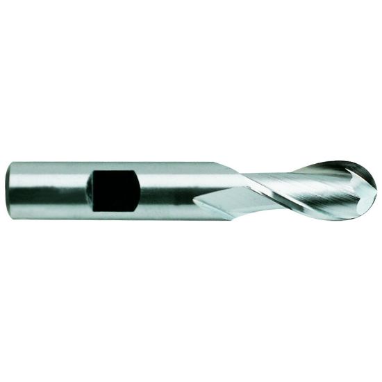 Picture of YG-1 41449CC DIA 1-3/8 SH 0.7500 LOC 1.6250 OAL 4.1250 End Mill Standard Flute Standard Helix Cobalt TiCN Single End Ball Nose General Purpose