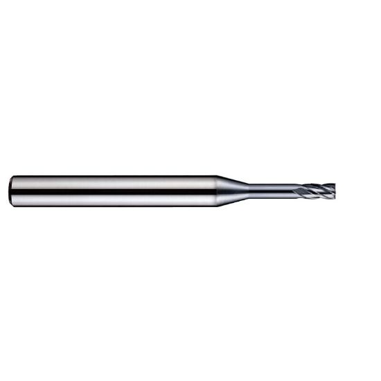 Picture of YG-1 SEME7303026 DIA 3MM SH 0.2362 LOC 0.1770 OAL 2.5591 End Mill Standard Flute Standard Helix Carbide TiAlN Single End Square Sharp 4G Mill