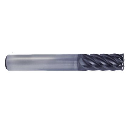 Picture of YG-1 UGMG20913 DIA 1 SH 1.00 LOC 4.00 OAL 7.00 End Mill Standard Flute Variable Helix Carbide TiAlN Single End Square Sharp V7 Plus A