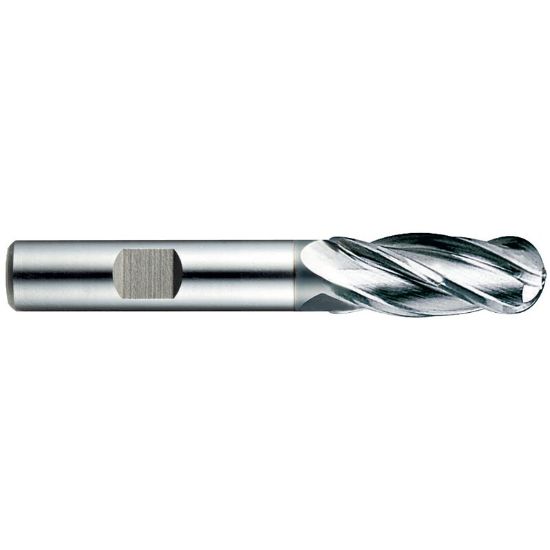 Picture of YG-1 GYG66020 DIA 5/16 SH 0.3750 LOC 0.7500 OAL 2.50 End Mill Standard Flute Variable Helix Powder Metal TiAlN Single End Square Sharp Only One