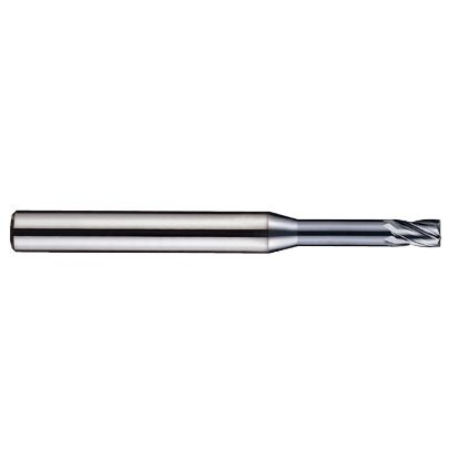 Picture of YG-1 SEME640150222 DIA 1.50MM SH 0.1575 LOC 0.0906 OAL 2.362 End Mill Standard Flute Variable Helix Carbide TiAlN Single End Corner Radius 0.0079 0.20MM 4G Mill