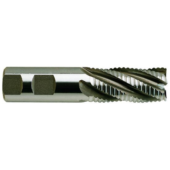 Picture of YG-1 64445CE DIA 1-1/4 SH 1.2500 LOC 2.00 OAL 4.50 End Mill Cobalt TiAlN Single End Square Sharp General Purpose