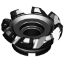 Picture of ZCC FMA11-2.50''-A0.75''-SN12-06C 45.0° Milling Cutter 2.500 Cutter Diameter Face Mill 1.750