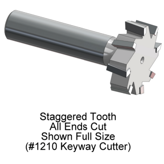 Picture of AB ToolS KT175-12-39R 1 3/4 X .120 W/.039RAD 10FL Carbide TIP