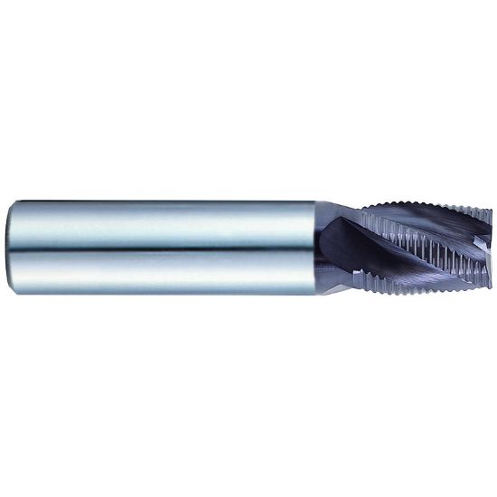 Picture of YG-1 95077 DIA 3/4 SH 0.7500 LOC 1.00 OAL 3.7500 End Mill Carbide TiAlN Single End Square Sharp J-Power