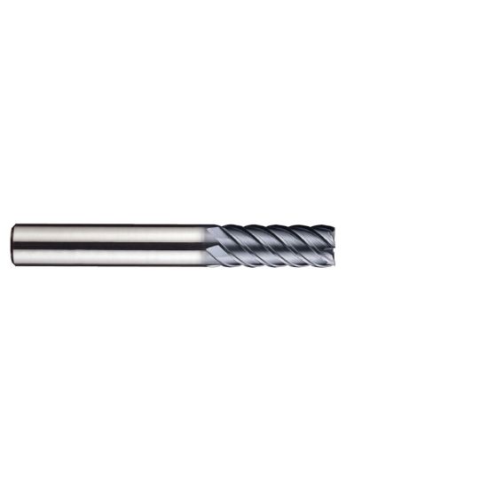 Picture of YG-1 SEME7510050150 DIA 10MM SH 0.3937 LOC 1.9685 OAL 5.9055 End Mill Standard Flute High Helix Carbide TiAlN Single End Square Sharp 4G Mill