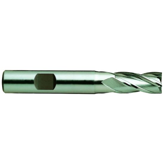 Picture of YG-1 E9985020 DIA 5/16 SH 0.3750 LOC 0.7500 OAL 2.50 End Mill Standard Flute Standard Helix Powder Metal Uncoated Single End Square Sharp Tank-Power End Mill