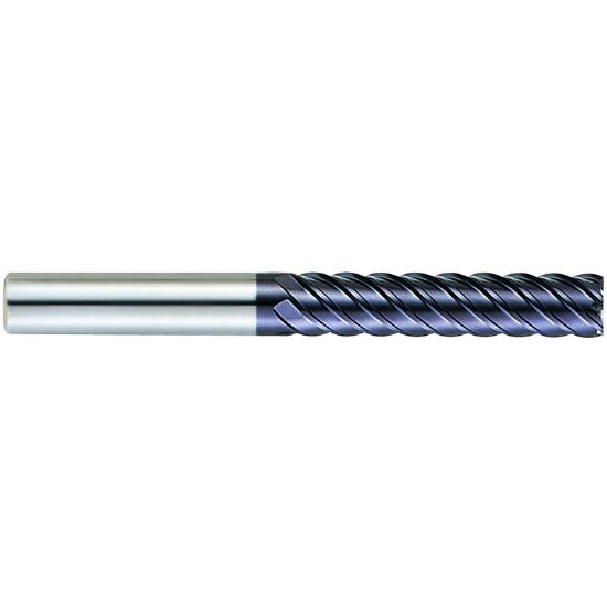 Picture of YG-1 EM834250 DIA 25MM SH 0.9843 LOC 3.6220 OAL 7.0866 End Mill Standard Flute High Helix Carbide TiAlN Single End Square Sharp X-Power