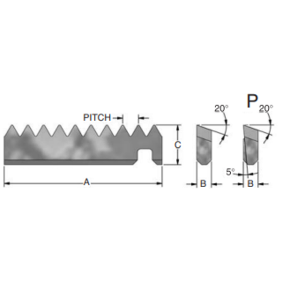 Picture of ADVENT Tool ATM-38A12 Indexable Thread Mill Int / Ext 12.00TPI Pitch Carbide