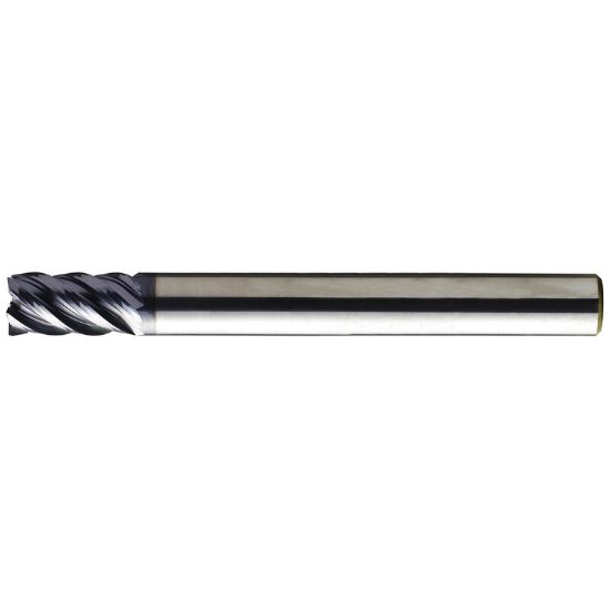Picture of YG-1 EMB73250 DIA 25MM SH 0.9843 LOC 1.4961 OAL 4.0945 End Mill Standard Flute Variable Helix Carbide TiAlN Single End Square Sharp V7 Mill