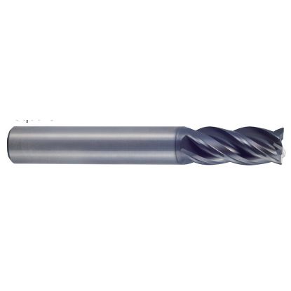 Picture of YG-1 UGMF68S938 DIA 1 SH 1.00 LOC 4.2500 OAL 7.00 End Mill Standard Flute Variable Helix Carbide TiAlN Single End Square Sharp V7 Plus A
