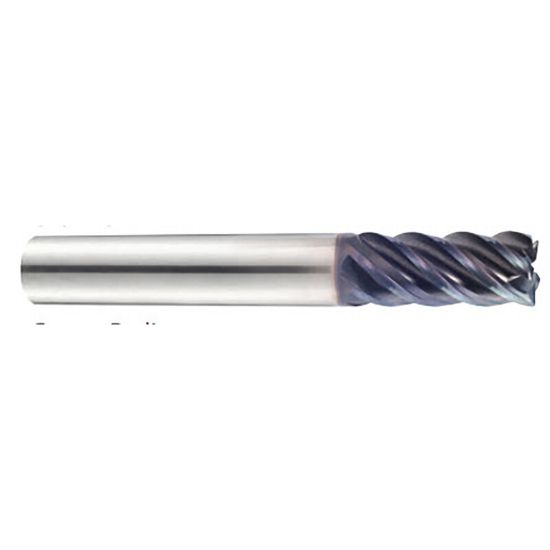 Picture of YG-1 UGMG32048 DIA 3/4 SH 0.7500 LOC 1.00 OAL 3.50 End Mill Standard Flute Variable Helix Carbide TiAlN Single End Square Sharp TitaNox Power End Mill