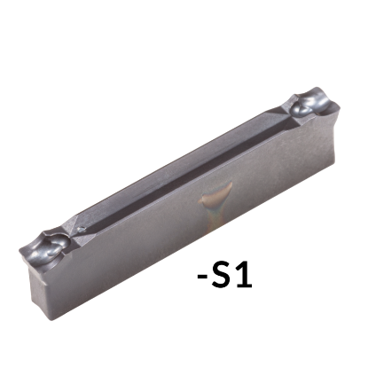 Picture of ARNO ROUSE SA17-4004N-S1 AM5040 Grooving,Groove Turning Insert 0.156 Wide 0.016 Corner Radius AlTiN