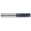 Picture of YG-1 UGMH07965 DIA 3/4 SH 0.7500 LOC 1.1250 OAL 6.00 End Mill Standard Flute Variable Helix Carbide TiAlN Single End Corner Radius 0.1250 3.18MM TitaNox Power End Mill