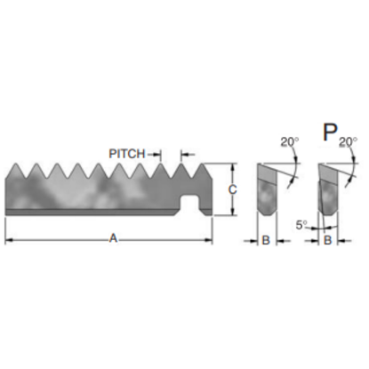 Picture of ADVENT Tool ATM-410A8 Indexable Thread Mill Int / Ext 8.00TPI Pitch Carbide