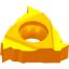 Picture of ZCC RT16.01N-8W YBG201 Insert Sandvik Full Profile TiN 8.00TPI Whitworth BSW/BSF/BSP