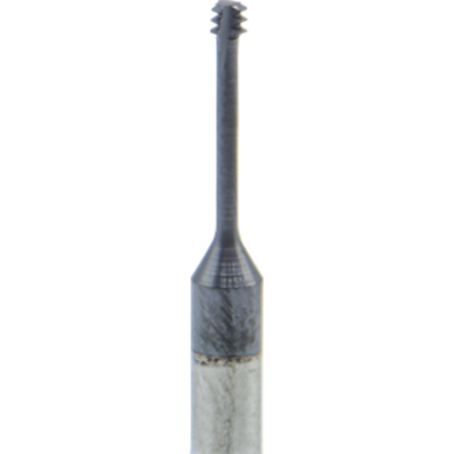 Picture of CARMEX MTS03016C9 56 UN Thread Mill 0.06 Dia 56.00TPI 0.36 Neck 1.50 OAL 3 Flute 4xD1 Internal AlTiN