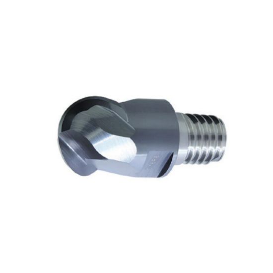 Picture of ZCC Q08-PM-2B-3/4 DIA 3/4 SH T12 LOC 0.4330 OAL 1.0040End Mill,Replacable Head Standard Flute Standard Helix Carbide TiAlN Single End Ball Nose Z-PERFECT