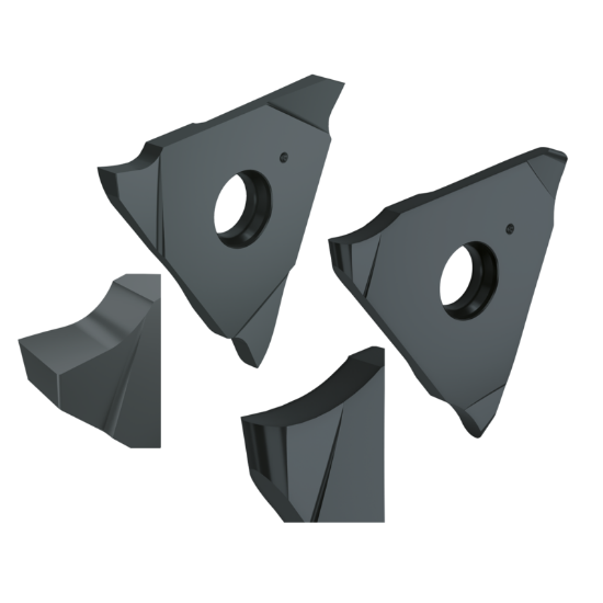 Picture of ARNO ROUSE TE14K-400-6504ER-GA AP5020 Grooving Insert 0.157 Wide 0.015 Corner Radius TiCN