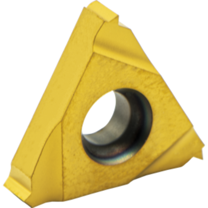 Picture of CARMEX 16ER27NPTFMXC Threading Insert 27.00TPI NPT External Right TiCN + TiN ISO 16