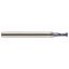 Picture of YG-1 SEMD9904501 DIA 4.50MM SH 0.2362 LOC 0.4331 OAL 3.149 End Mill Standard Flute Variable Helix Carbide TiAlN Single End Corner Radius 0.0039 0.10MM 4G Mill