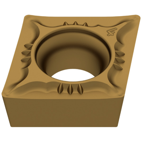 Picture of CERATIZIT CCMT 32.51EN-F43CTC2135 Indexable, Turning Insert 80.0 ° Positive TiCN + TiNB 0.016 Radius
