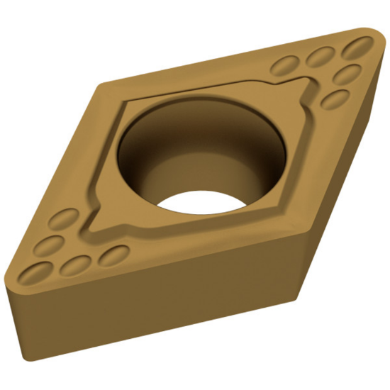 Picture of CERATIZIT DCMT32.52EN-SF CTC2135 Turning Insert 55.0° Positive 0.031 Corner Radius TiCN + TiNB