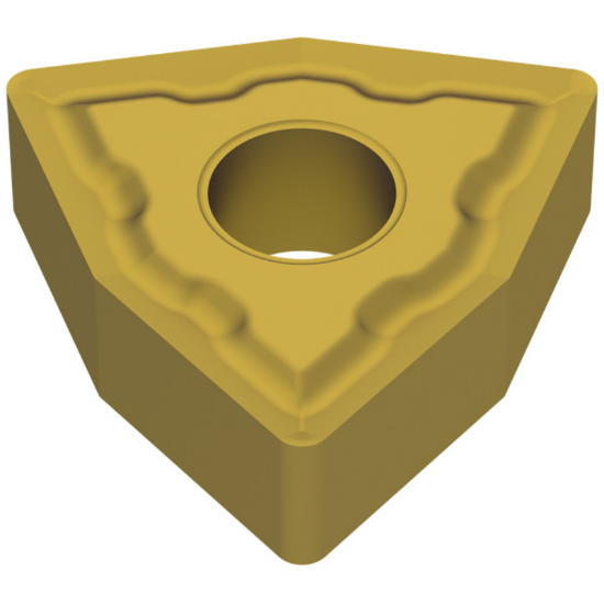 Picture of CERATIZIT WNMG432EN M34 CTP5115 Turning Insert Trigon 0.063 Corner Radius TiAIN + TiN