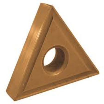 Picture of CERATIZIT TNMZ 432A NP1000 Turning Insert Triangle TiN