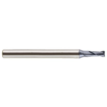 Picture of YG-1 SEMD9911010 DIA 11MM SH 0.4724 LOC 0.9843 OAL 4.3307 End Mill Standard Flute Standard Helix Carbide TiAlN Single End Corner Radius 0.0394 1.00MM 4G Mill
