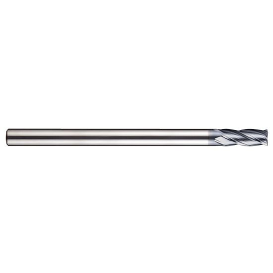 Picture of YG-1 SEME0106015 DIA 6MM SH 0.2362 LOC 0.5906 OAL 3.5433 End Mill Standard Flute Standard Helix Carbide TiAlN Single End Corner Radius 0.0591 1.50MM 4G Mill