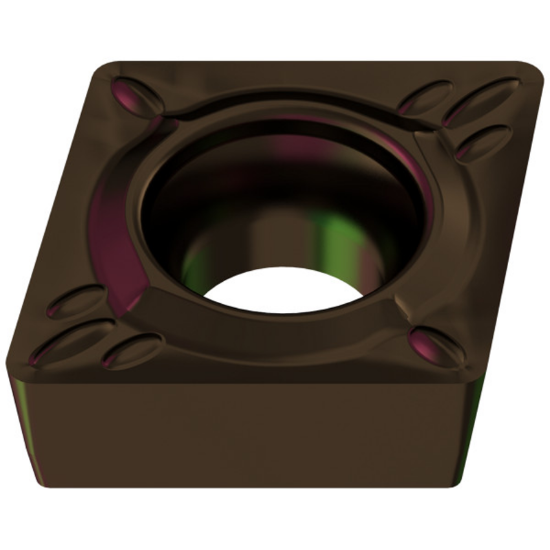 Picture of CERATIZIT CCMT 32.51EN-SFCTCP135 Indexable, Turning Insert 80.0 ° Positive TiCN + Al2O3 0.016 Radius