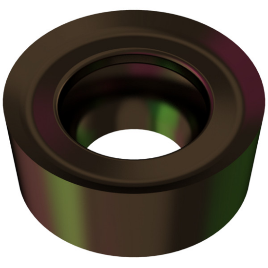 Picture of CERATIZIT RCGT 0602MOEN-SM CTCP135 Turning Insert Round 0.118 Corner Radius TiCN + Al2O3