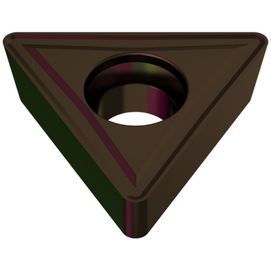 Picture of CERATIZIT TCMT32.52EN SM CTCP135 Turning Insert Triangle 0.031 Corner Radius TiCN + Al2O3