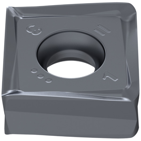 Picture of CERATIZIT SNHU120408SR-M50 CTPM240 Milling Insert Square 0.031 Corner Radius TiAlTaN