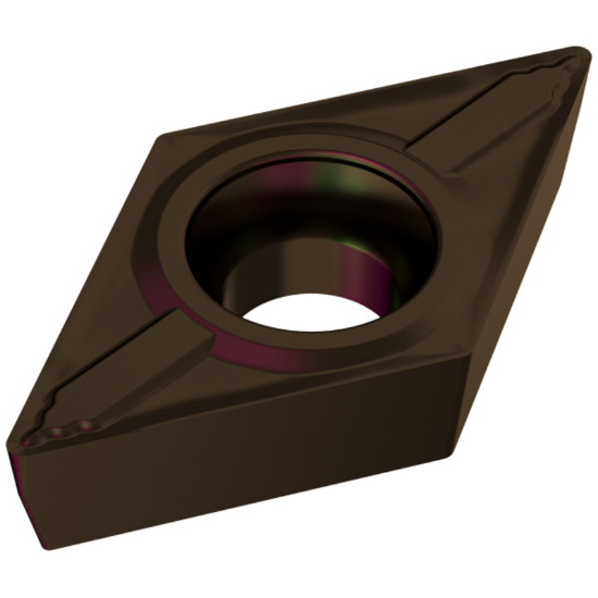 Picture of CERATIZIT DCMT21.51EN-SMF CTCP135 Turning Insert 55.0° Positive 0.016 Corner Radius TiCN + Al2O3
