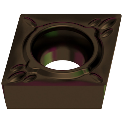 Picture of CERATIZIT CCGT 21.5.5EN-CF05CTEP110 Indexable, Turning Insert 80.0 ° Positive TiCN + Al2O3 0.008 Radius