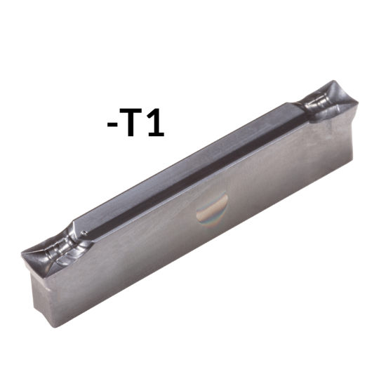 Picture of ARNO ROUSE SA24-3003R-T1 AP2240 Grooving,Groove Turning Insert 0.118 Wide 0.012 Corner Radius TiCN