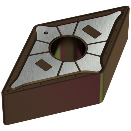 Picture of CERATIZIT DNMG442EN-TFQ CTEP110 Turning Insert 55.0° Negative 0.032 Corner Radius TiCN + Al2O3