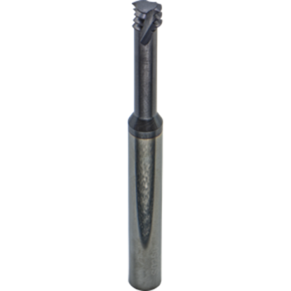 Picture of CARMEX MTS0250C91 18 UN Thread Mill 0.23 Dia 18.00TPI 0.91 Neck 2.50 OAL 3 Flute 3xD1 Internal AlTiN