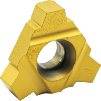 Picture of CARMEX 22UERL3STACMEMXC Threading Insert 3.00TPI ST ACME External Neutral TiCN + TiN ISO 22