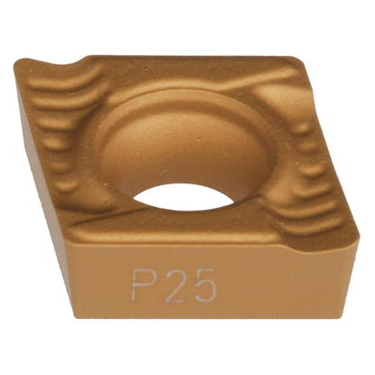Picture of DORIAN CCGT32.52-UEXL-DPC35RT Turning Insert 80.0° 0.031 Corner Radius Carbide Al2O3 + TiCN + Al2O3 + TiCN