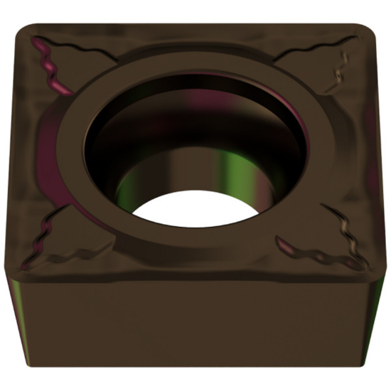 Picture of CERATIZIT SCMT432 EN SMF CTCP135 Turning Insert Square 0.031 Corner Radius TiCN + Al2O3