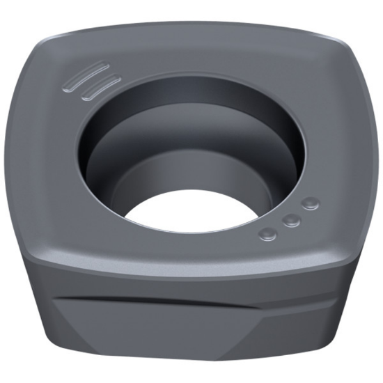 Picture of CERATIZIT XOLX 120410SR-M50 CTPM240 Milling Insert Square 0.039 Corner Radius TiAlTaN