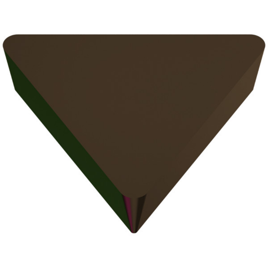 Picture of CERATIZIT TPUN 321EN CTCP135 Turning Insert Triangle 0.016 Corner Radius TiCN + Al2O3